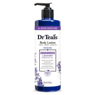 DR TEAL’S – Lait de Corps Apaisant - (Melatonin + Huiles Essentielles)