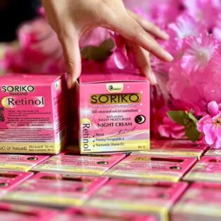 Soriko crème de nuit anti- âge au rétinol