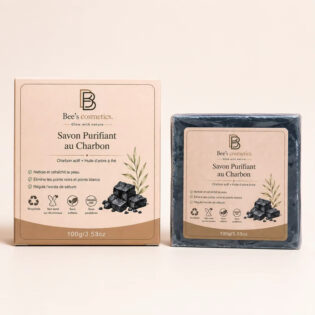 Savon au Charbon Actif — Bee’s Cosmetics